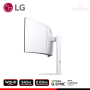 MONITOR LG ULTRAGEAR OLED 34GX90SA-W 34" CURVO WQHD 3440x1440/240HZ/0.03MS/AMD RADEON FREESYNC PREMIUM/COMPATIBLE NVIDIA G-SYNC