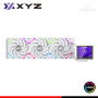 XYZ HYDROVIEW AIO 360 ARGB WHITE COOLER CPU REFRIGERACION LIQUIDA COMPATIBLE AMD/INTEL (PN:W-WC-HYDROVIEW-360W)