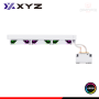 XYZ HYDROTEMP AIO 360 ARGB WHITE COOLER CPU REFRIGERACION LIQUIDA COMPATIBLE AMD/INTEL (PN:X-WC-HYDROTEMP-360W)