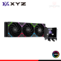 XYZ HYDROTEMP AIO 360 ARGB BLACK COOLER CPU REFRIGERACION LIQUIDA COMPATIBLE AMD/INTEL (PN:X-WC-HYDROTEMP-360B)