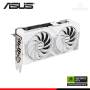 TARJETA DE VIDEO ASUS GEFORCE RTX 5060 8GB GDDR7 128BITS DUAL WHITE OC (PN:90YV0N15-M0AA00)