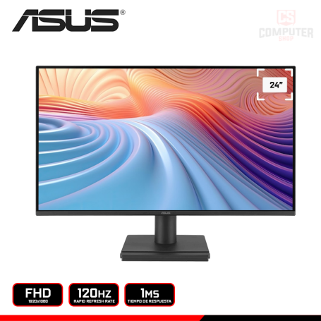MONITOR ASUS VA249HG 24" FHD 1920x1080/120HZ/1MS (PN:90LM02W0-B011I1)
