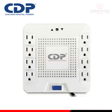 ESTABILIZADOR CDP R-AVR1808i 1800VA/1000W 8 TOMAS