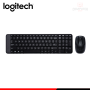 KIT LOGITECH MK220 WIRELESS BLACK TECLADO + MOUSE (PN:920-004430)