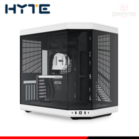 CASE HYTE Y70 BLACK WHITE SIN FUENTE VIDRIO TEMPLADO MID TOWER (PN:CS-HYTE-Y70-BW)