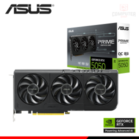 TARJETA DE VIDEO ASUS GEFORCE RTX 5050 8GB GDDR6 128BITS PRIME OC (PN:90YV0N70-M0AA0)