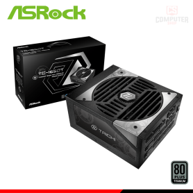 FUENTE DE PODER ASROCK TC-1650T 1650W 80 PLUS TITANIUM FULL MODULAR (PN:90-UXT165-TFUAAB)