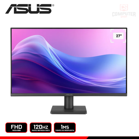 MONITOR ASUS VA279HG 27" FHD 1920x1080/120HZ/1MS (PN:90LM04J1-B013I1)