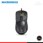 KIT MICRONICS MIRAGE GTX 2003 BLACK RGB TECLADO + AUDIFONO + MOUSE