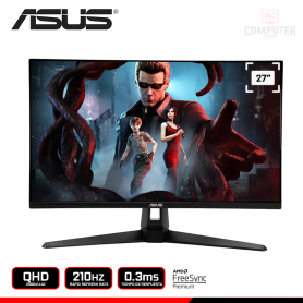 MONITOR ASUS TUF GAMING VG27AQ5A 27" QHD 2560x1440/210HZ/0.3MS/FREESYNC PREMIUM (PN:(90LM0BN0-B013I1)