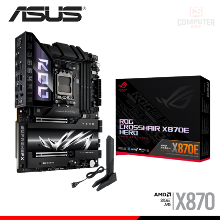 PLACA ASUS ROG CROSSHAIR X870E HERO ATX DDR5 AMD AM5 (PN:90MB1IE0-M0EAY0)