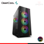 CASE DEEPCOOL MATREXX 55 V3 4F ARGB BLACK SIN FUENTE VIDRIO TEMPLADO MID TOWER (PN:DP-ATX-MATREXX55V3-AR-4F)