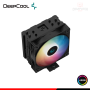 DEEPCOOL AG400 BLACK ARGB COOLER CPU REFRIGERACION AIRE COMPATIBLE AMD/INTEL