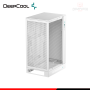 CASE DEEPCOOL CH270 DIGITAL WHITE SIN FUENTE VIDRIO TEMPLADO MINI TOWER