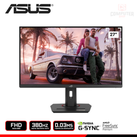 MONITOR ASUS ROG STRIX XG279CNS  27" FHD 1920x1080/380HZ/0.03MS/FREESYNC PREMIUM/COMPATIBLE NVIDIA G-SYNC (PN:90LM0AW0-B013B1)