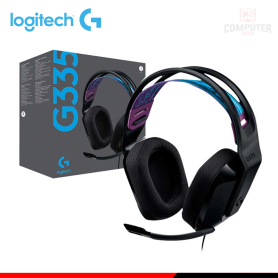 AUDIFONO LOGITECH G G335 BLACK CON MICROFONO CONEXIÓN 3.5MM (PN:981-000977)