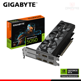 TARJETA DE VIDEO GIGABYTE GEFORCE RTX 5050 8GB GDDR6 128BITS OC LOW PROFILE (PN:9VN5050O8L-00-G10)