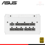 FUENTE DE PODER ASUS TUF GAMING WHITE 1000W 80 PLUS GOLD FULL MODULAR ATX 3.1 (PN:90YE00S5-B0AA00)