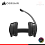 AUDIFONO CORSAIR VOID RGB ELITE CARBON CON MICROFONO SURROUND 7.1 CONEXIÓN WIRELESS (PN:CA-9011201-NA)