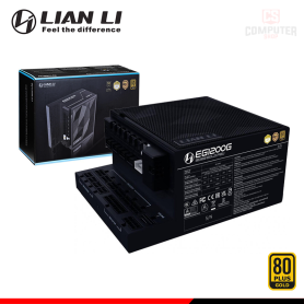 FUENTE DE PODER LIAN LI EDGE 1200G BLACK 1200W 80 PLUS GOLD MODULAR (PN:EG1200G.BH)