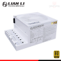 FUENTE DE PODER LIAN LI EDGE 850G WHITE 850W 80 PLUS GOLD MODULAR (PN:EG0850G WH)