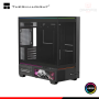 CASE THERMALRIGHT M10 VISION BLACK ARGB PANTALLA LCD 9.16" SIN FUENTE VIDRIO TEMPLADO MID TOWER (PN:TL-M10 VISION BLACK)