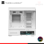 CASE THERMALRIGHT M10 VISION WHITE ARGB PANTALLA LCD 9.16" SIN FUENTE VIDRIO TEMPLADO MID TOWER (PN:TL-M10 VISION WHITE)