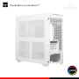 CASE THERMALRIGHT M10 VISION WHITE ARGB PANTALLA LCD 9.16" SIN FUENTE VIDRIO TEMPLADO MID TOWER (PN:TL-M10 VISION WHITE)