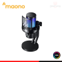 MICROFONO MAONO DM40 PRO BLACK DE CONDENSADOR RGB CONEXIÓN WIRELESS & USB
