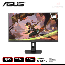 MONITOR ASUS ROG STRIX XG27ACMES 27" QHD 2560x1440/255HZ/0.3MS/FREESYNC PREMIUM/COMPATIBLE NVIDIA G-SYNC (PN:90LM0C90-B011I1)
