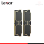 MEMORIA 32GB (16GBx2) DDR5 LEXAR THOR OC BLACK INTEL XMP/AMD EXPO BUS 6000MHz (PN:LD5U16G60C32LG-RGD)