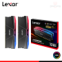 MEMORIA 32GB (16GBx2) DDR5 LEXAR ARES RGB BLACK INTEL XMP/AMD EXPO BUS 6000MHz (PN:LD5U16G60C30BR-RGD)