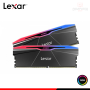 MEMORIA 32GB (16GBx2) DDR5 LEXAR ARES RGB BLACK INTEL XMP/AMD EXPO BUS 6000MHz (PN:LD5U16G60C30BR-RGD)
