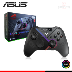 GAMEPAD ASUS ROG RAIKIRI PRO RGB CON PANTALLA OLED CONEXIÓN USB-C/BLUETOOTH/WIRELESS (PN:90GC00W0-BGP000)