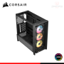 CASE CORSAIR FRAME 4000D RS ARGB BLACK SIN FUENTE VIDRIO TEMPLADO MID TOWER (PN:CC-9011296-WW)