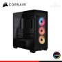 CASE CORSAIR 3500X RS-R ARGB BLACK SIN FUENTE VIDRIO TEMPLADO MID TOWER (PN:CC-9011322-WW)