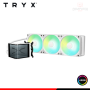 TRYX PANORAMA SE ARGB 360 WHITE PANTALLA CURVA 6.67" COOLER CPU REFRIGERACION LIQUIDA COMPATIBLE AMD/INTEL (PN:B0DQV2CBX1)