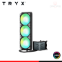 TRYX PANORAMA SE ARGB 360 BLACK PANTALLA CURVA 6.67" COOLER CPU REFRIGERACION LIQUIDA COMPATIBLE AMD/INTEL