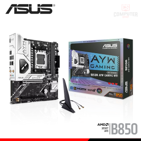 PLACA ASUS B850M AYW GAMING WIFI M.ATX DDR5 AMD AM5 (PN:90MB1LW0-M0EAY0)