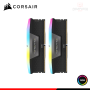 MEMORIA 64GB (32GBx2) DDR5 CORSAIR VENGEANCE RGB INTEL XMP BUS 6000MHz (PN:CMH64GX5M2D6000C40)