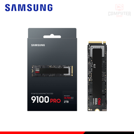 SSD 2TB SAMSUNG 9100 PRO NVMe 2.0 M.2 2280 Pcie GEN 5.0x4