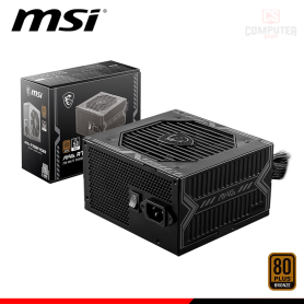 FUENTE DE PODER MSI MAG A750BN PCIE5 750W 80 PLUS BRONZE (PN:306-7ZP2C12-CE0)