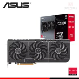 TARJETA DE VIDEO ASUS PRIME RX 9070 16GB GDDR6 256BITS OC EDITION (PN:90YV0MQ0-M0AA00)