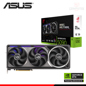 TARJETA DE VIDEO ASUS GEFORCE RTX 5090 32GB GDDR7 512BITS ROG ASTRAL OC EDITION (PN:ROG-ASTRAL-RTX5090-O32G-GAMING)