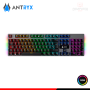 KIT ANTRYX GC-4500 TRIX BLACK CONEXION WIRELESS/BLUETOOTH/USB TECLADO RGB RAINBOW SWITCH RED + MOUSE RGB (PN:AGC-4500TXKRE-SP)