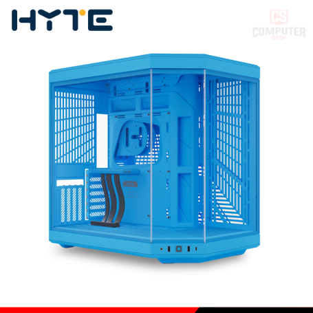 CASE HYTE Y70 BLUEBERRY MILK SIN FUENTE VIDRIO TEMPLADO MID TOWER (PN:CS-HYTE-Y70-BM)