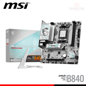 PLACA MSI B840M GAMING WIFI6E M.ATX DDR5 AMD AM5 (PN:911-7E76-001)