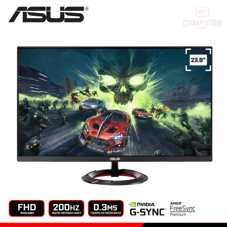 MONITOR ASUS TUF GAMING VG249Q5R 23.8" FHD 1920x1080/200HZ/0.3MS/FREESYNC PREMIUM/COMPATIBLE NVIDIA G-SYNC (PN:90LM0BT0-B01EI1)