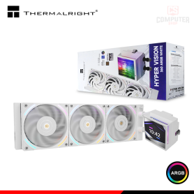 THERMALRIGHT HYPER VISION 360 ARGB WHITE PANTALLA LCD IPS 3.95" COOLER CPU REFRIGERACION LIQUIDA COMPATIBLE AMD/INTEL