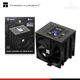 THERMALRIGHT BURST ASSASSIN 120 VISION BLACK PANTALLA LCD 2.4" COOLER CPU REFRIGERACION AIRE COMPATIBLE AMD/INTEL
